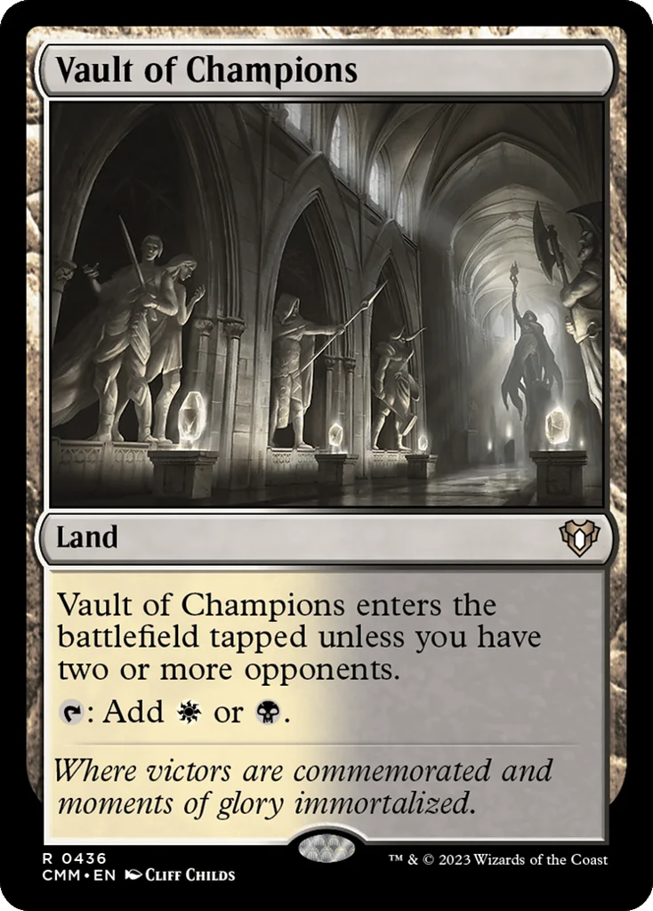 Vault of Champions · Commander Masters