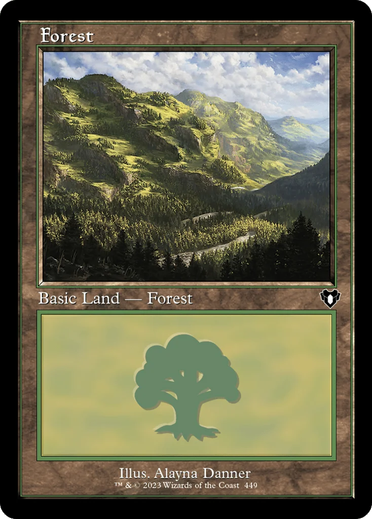 Forest · Commander Masters