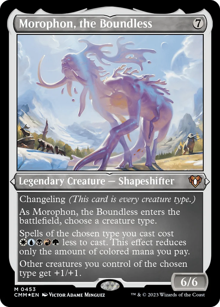 Morophon, the Boundless · Commander Masters