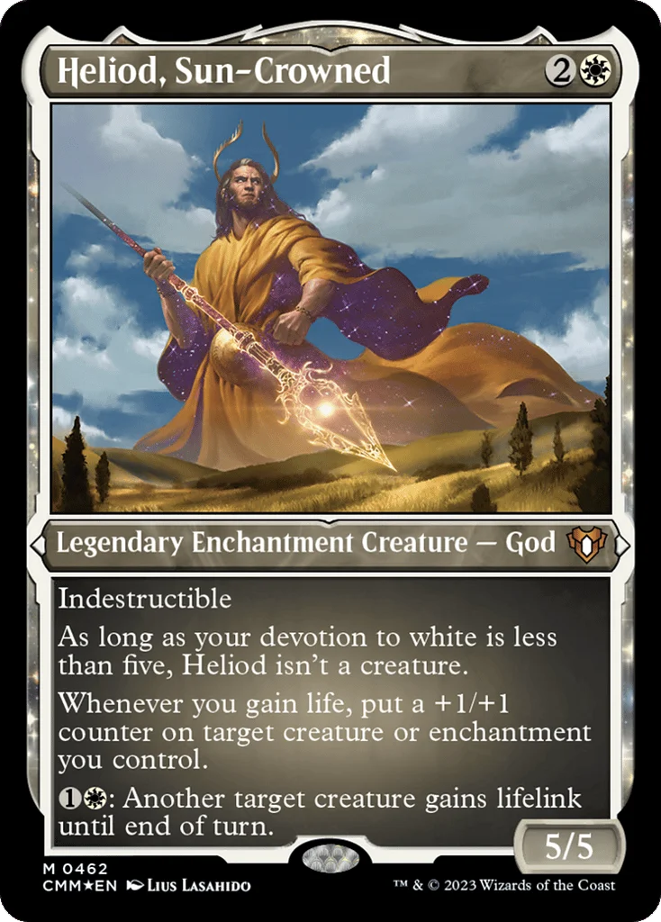 Heliod, Sun-Crowned · Commander Masters