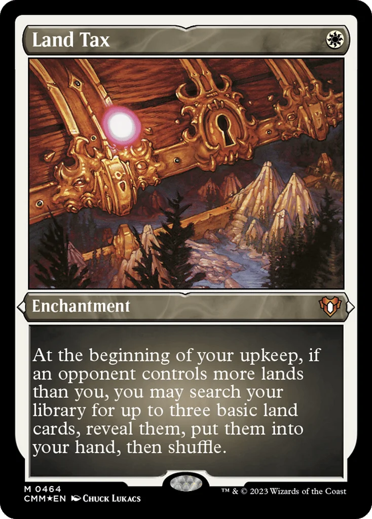 Land Tax · Commander Masters