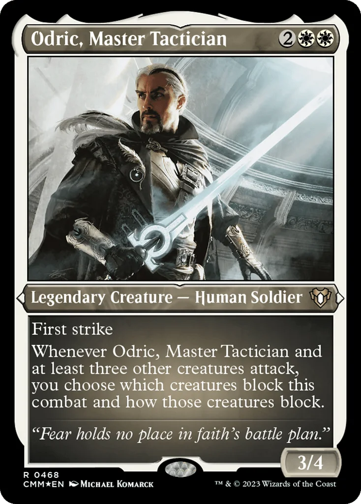 Odric, Master Tactician · Commander Masters