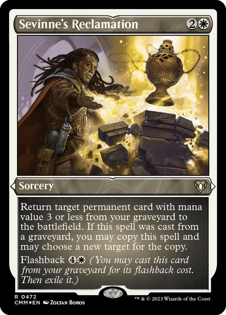 Sevinne's Reclamation · Commander Masters