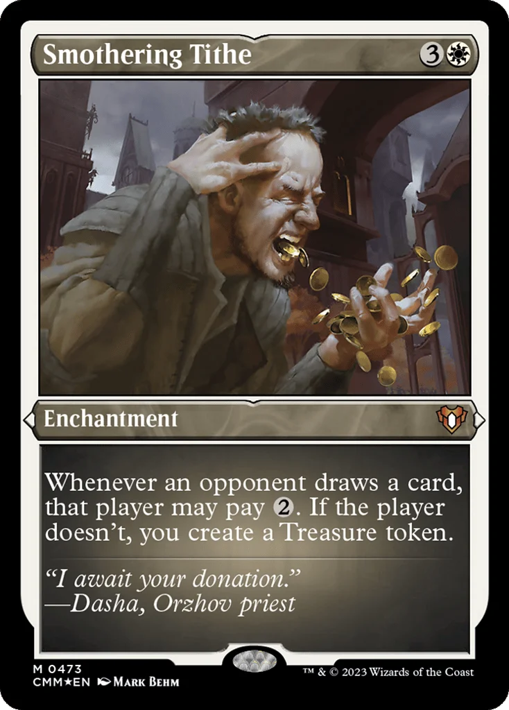 Smothering Tithe · Commander Masters