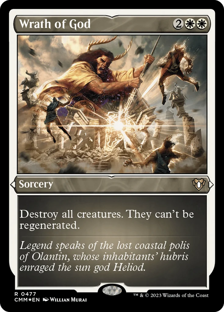Wrath of God · Commander Masters