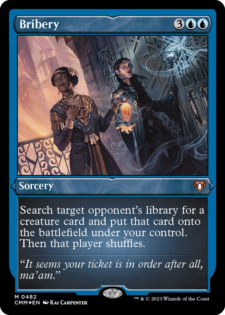 Bribery · Commander Masters