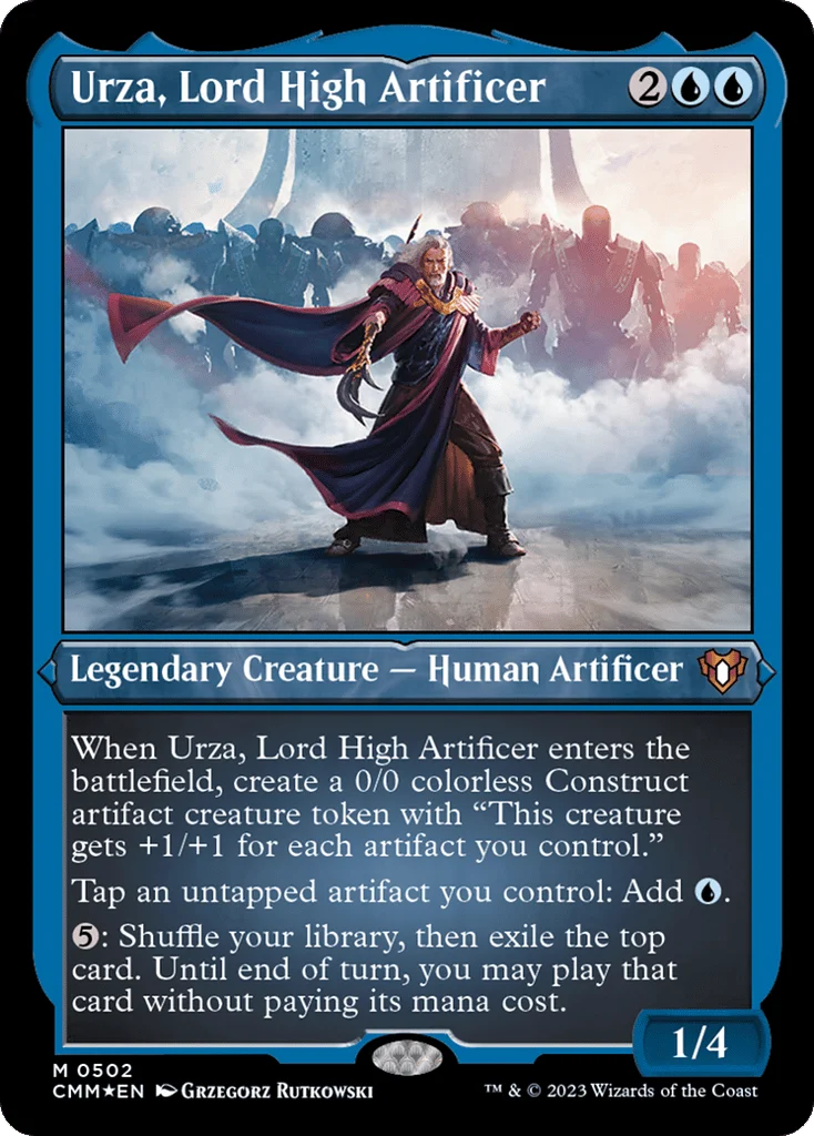 Urza, Lord High Artificer · Commander Masters