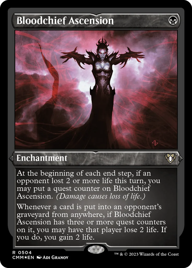 Bloodchief Ascension · Commander Masters