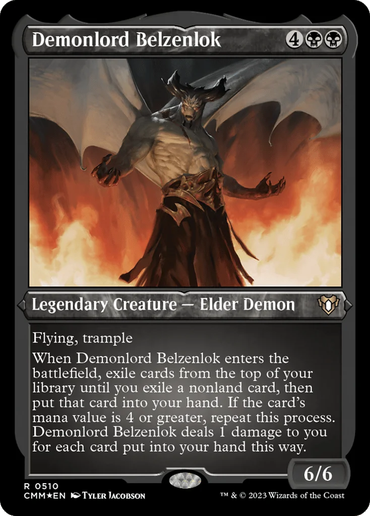 Demonlord Belzenlok · Commander Masters