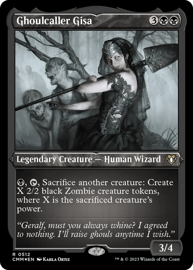 Ghoulcaller Gisa · Commander Masters