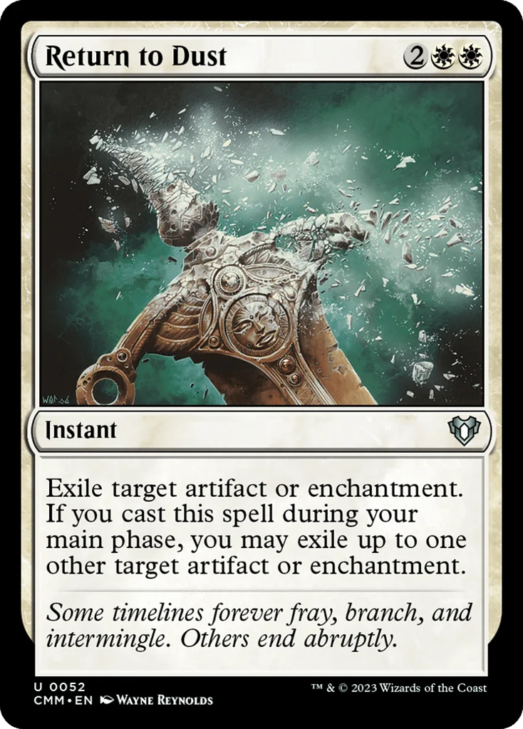 Return to Dust · Commander Masters