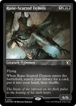 Rune-Scarred Demon