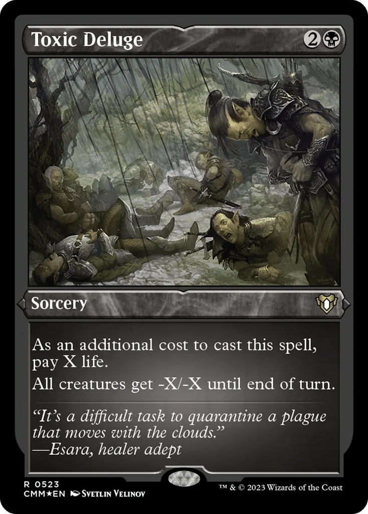 Toxic Deluge · Commander Masters
