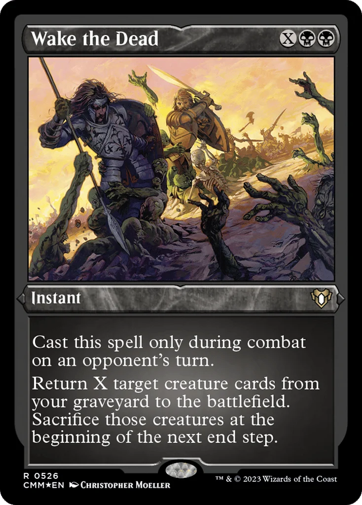 Wake the Dead · Commander Masters