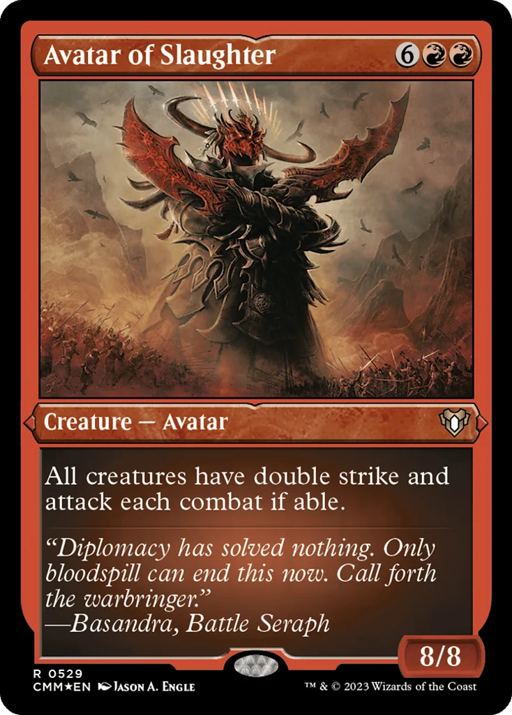 Avatar of Slaughter · Commander Masters
