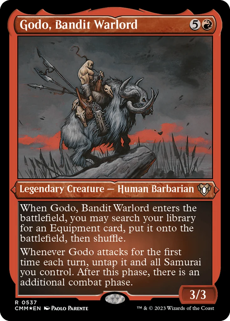 Godo, Bandit Warlord · Commander Masters