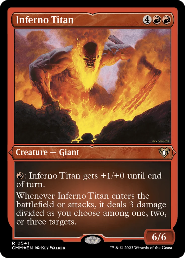 Inferno Titan · Commander Masters