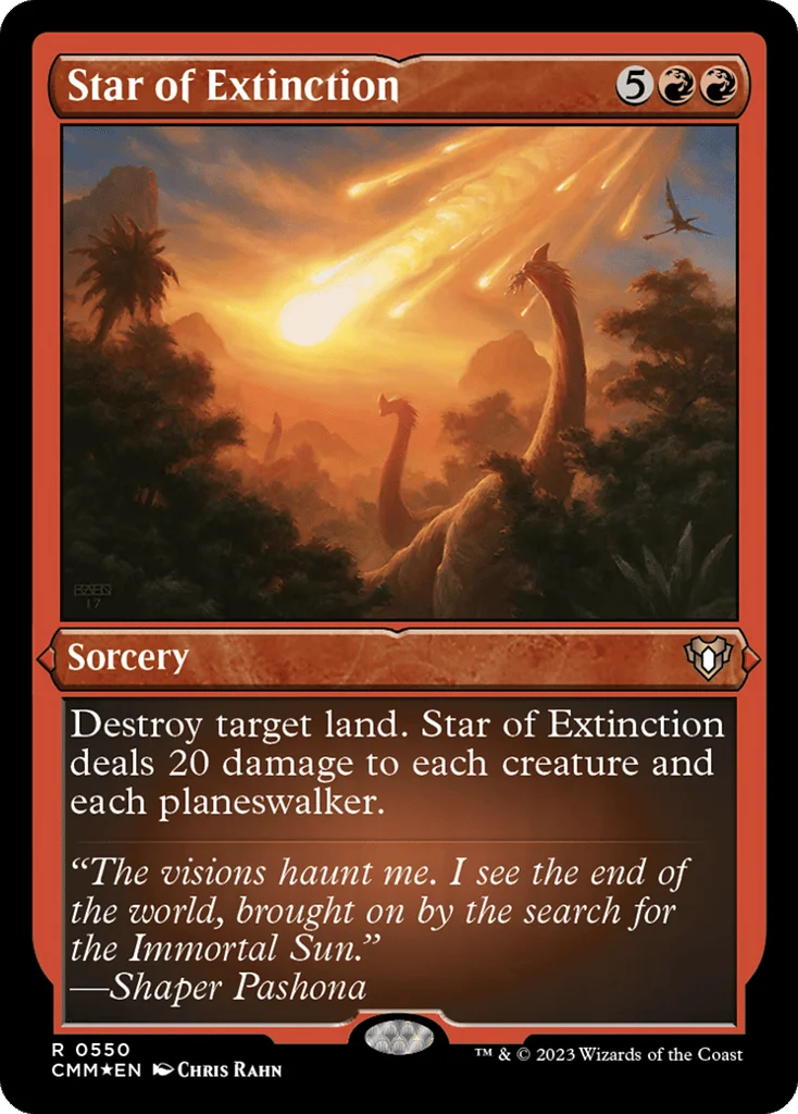 Star of Extinction · Commander Masters