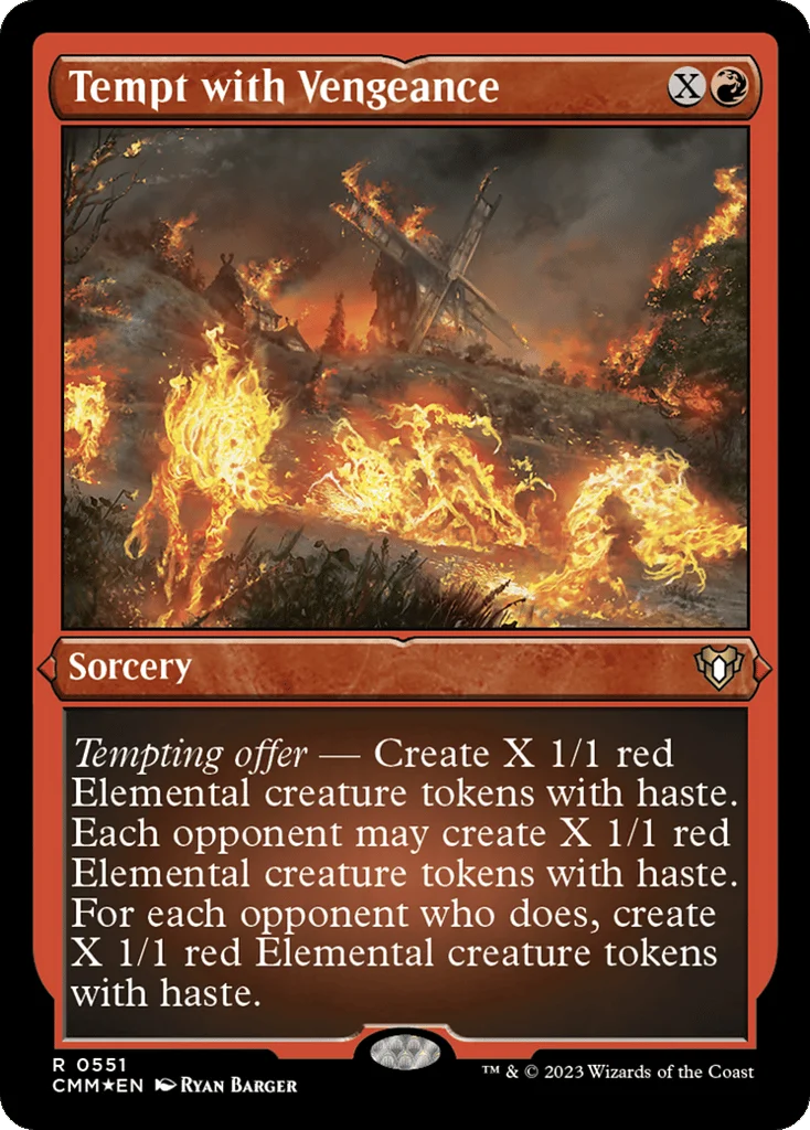 Tempt with Vengeance · Commander Masters