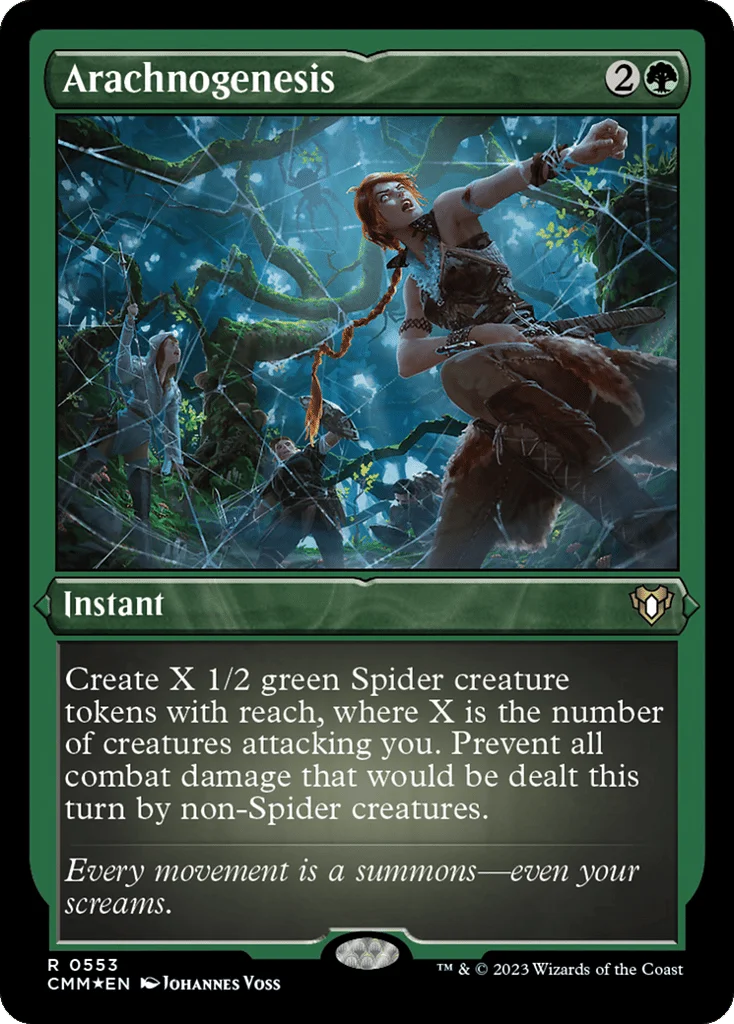 Arachnogenesis · Commander Masters