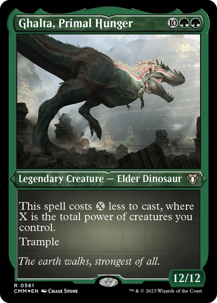 Ghalta, Primal Hunger · Commander Masters