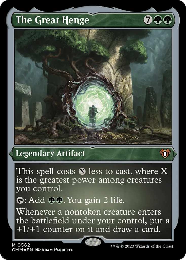 The Great Henge · Commander Masters