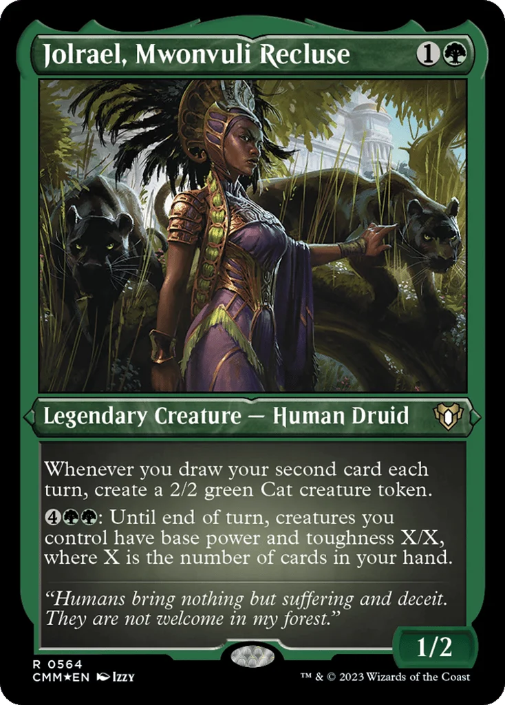 Jolrael, Mwonvuli Recluse · Commander Masters