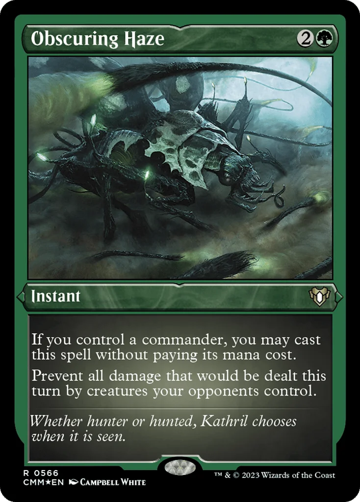 Obscuring Haze · Commander Masters