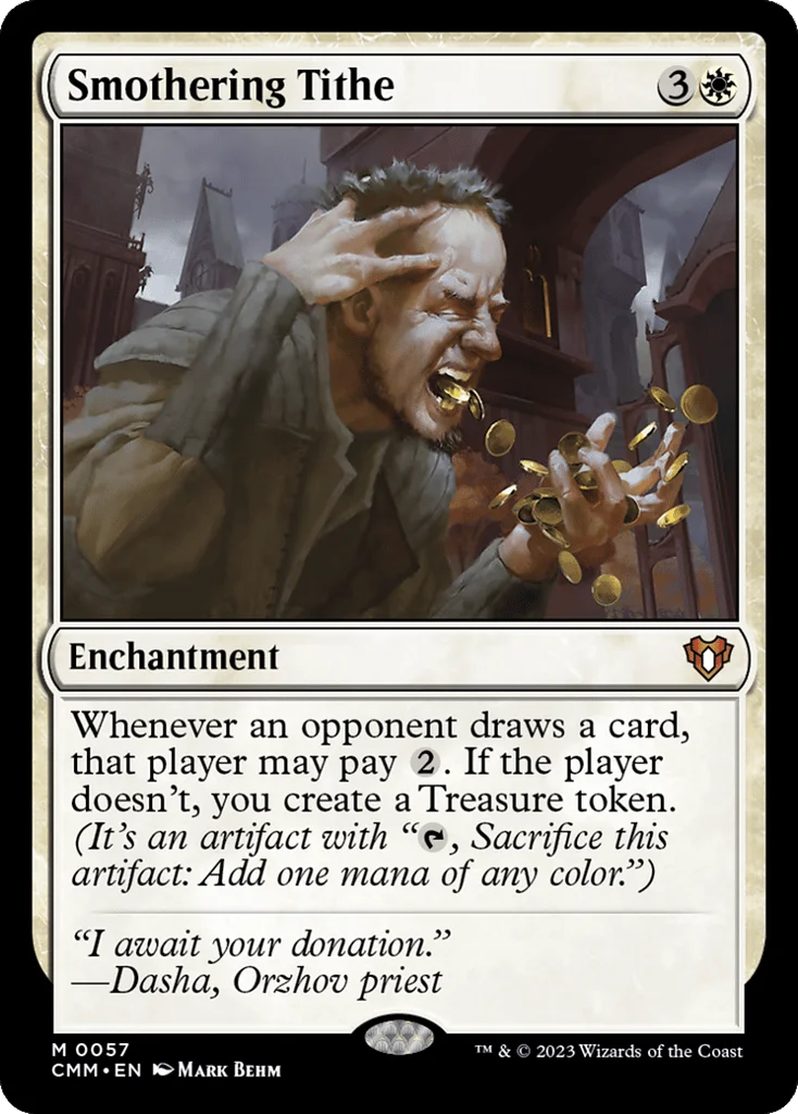 Smothering Tithe · Commander Masters
