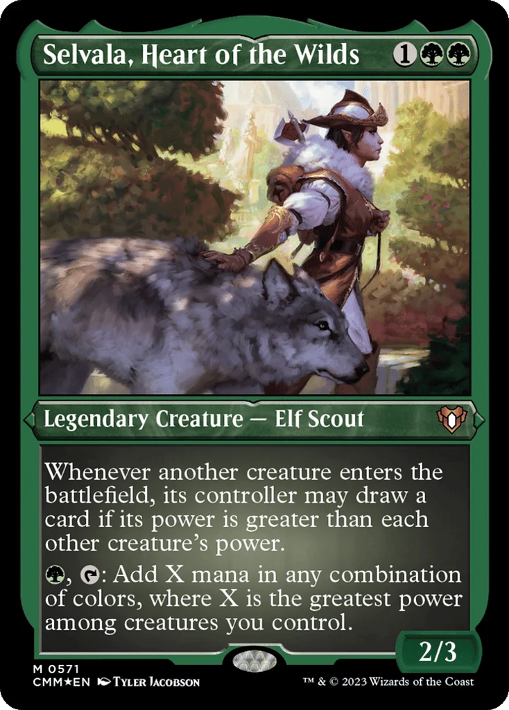 Selvala, Heart of the Wilds · Commander Masters