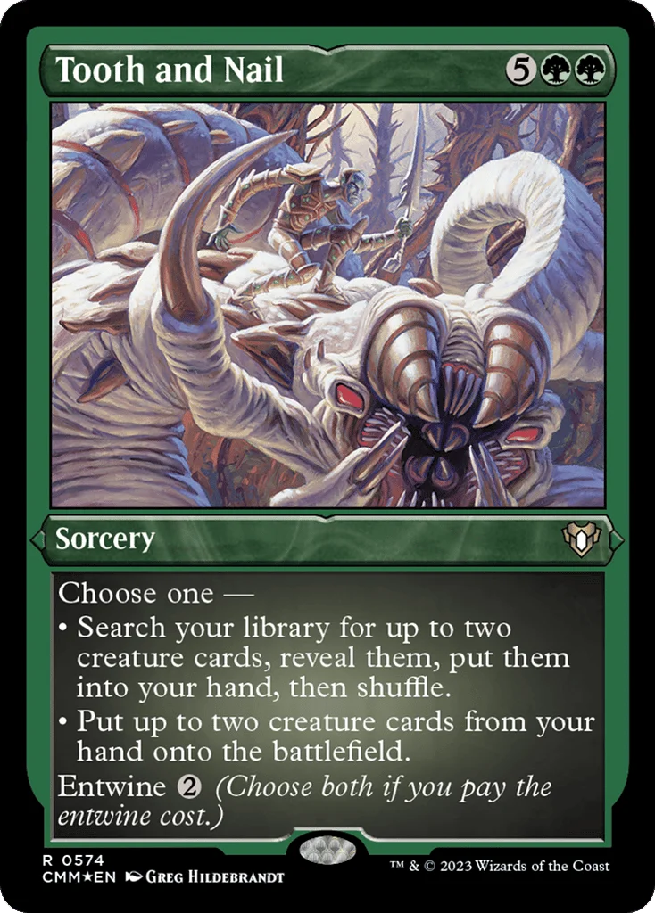 Tooth and Nail · Commander Masters