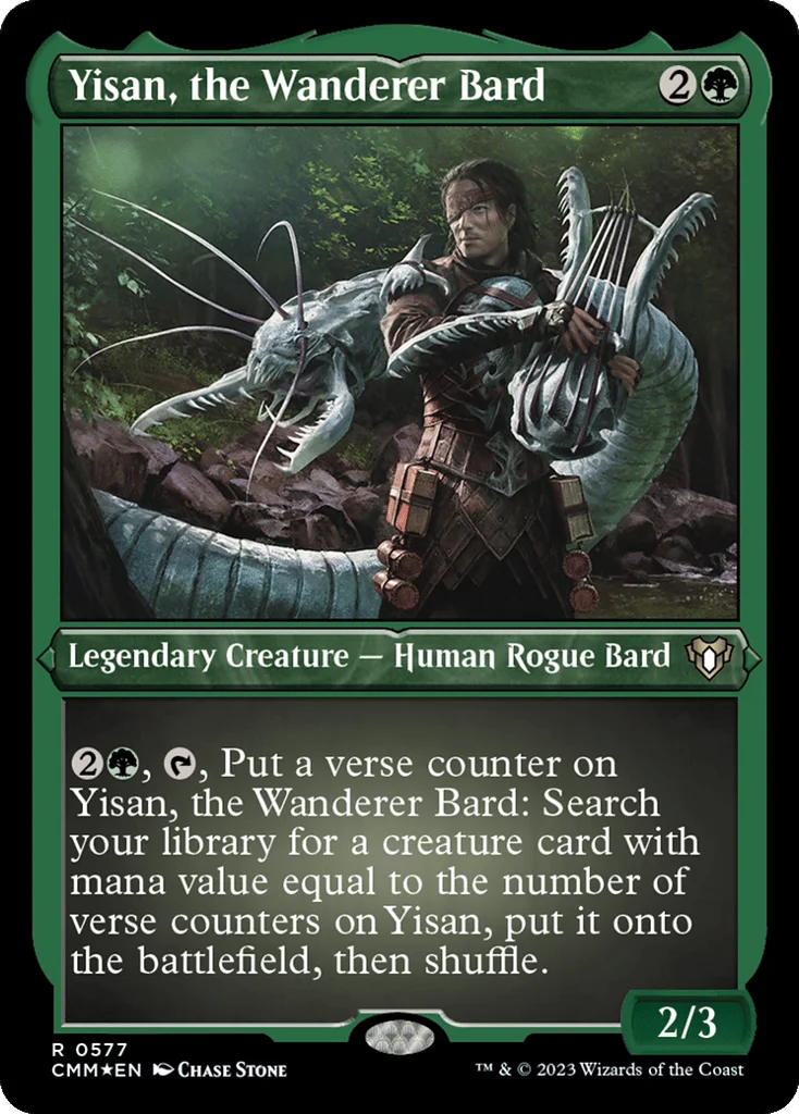 Yisan, the Wanderer Bard · Commander Masters