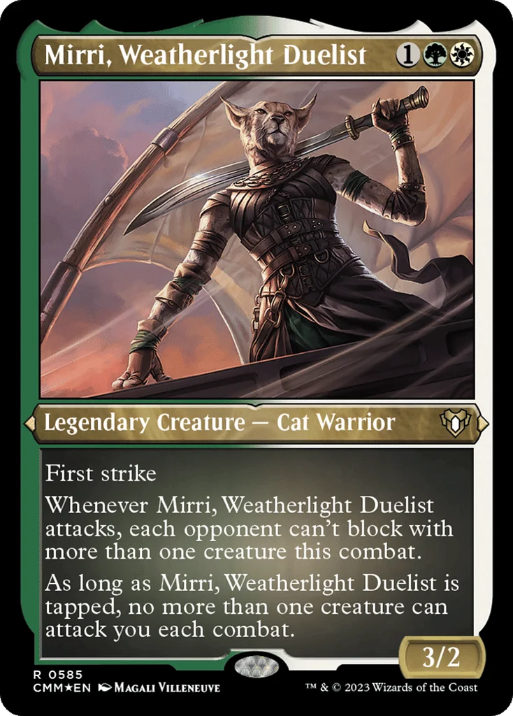 Mirri, Weatherlight Duelist · Commander Masters
