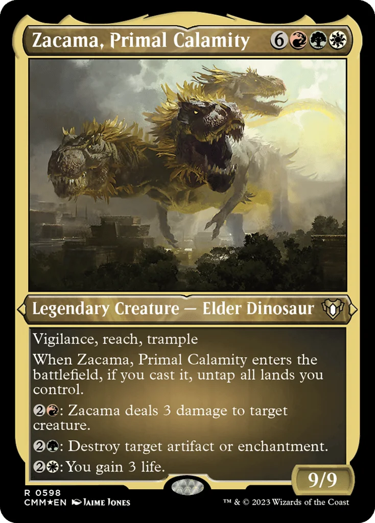 Zacama, Primal Calamity · Commander Masters