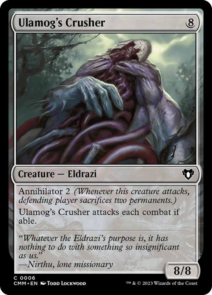 Ulamog's Crusher · Commander Masters