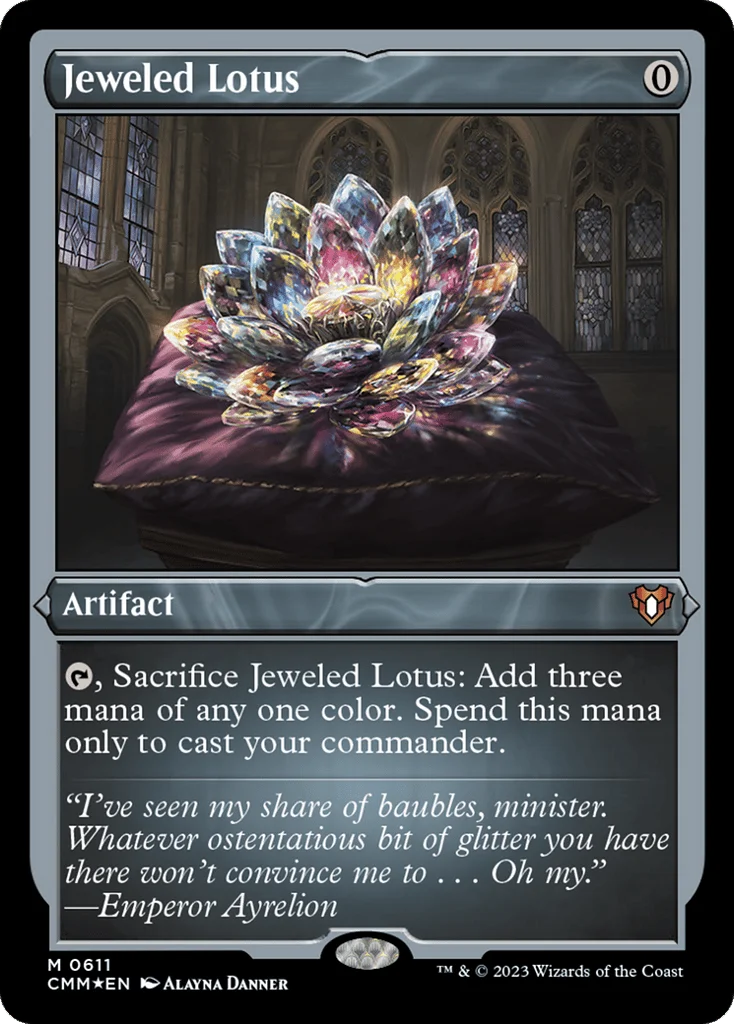 Jeweled Lotus · Commander Masters