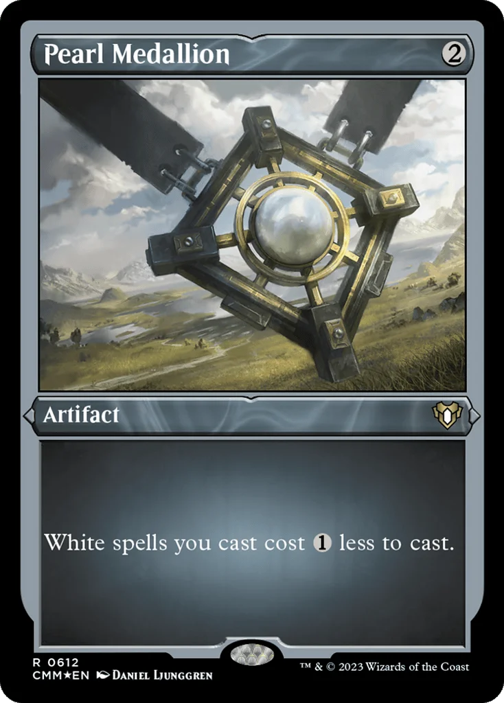 Pearl Medallion · Commander Masters