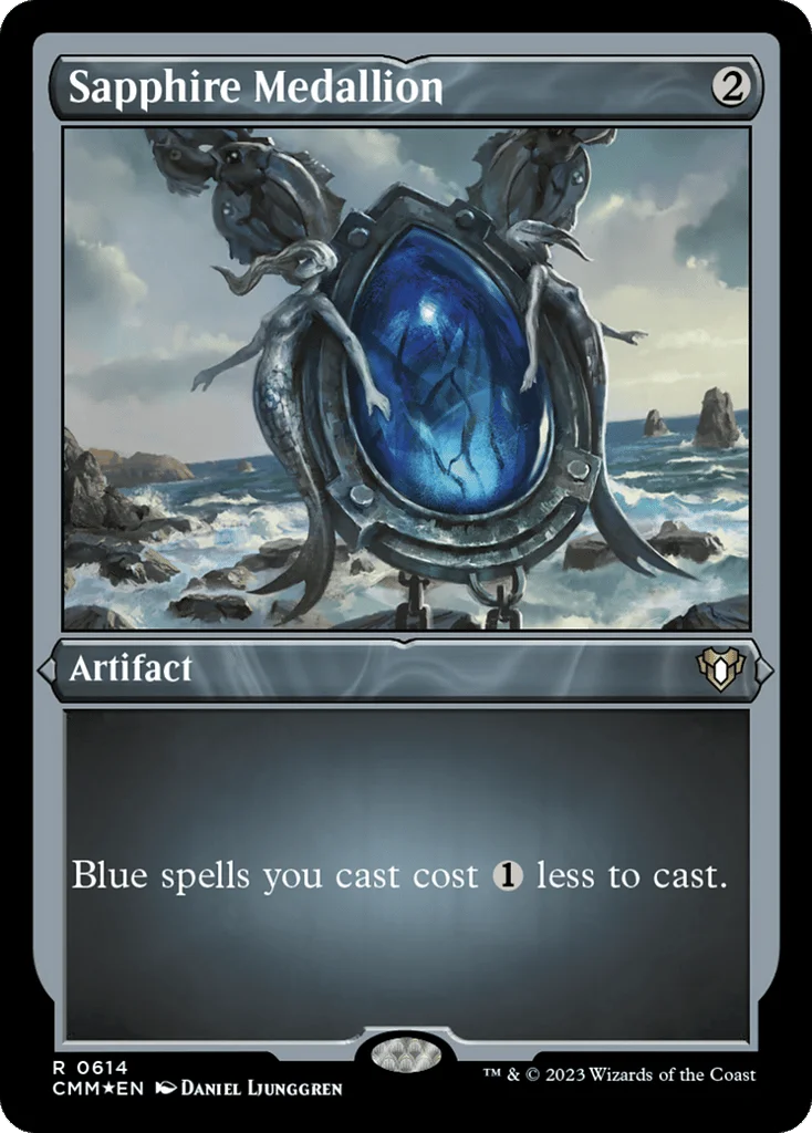 Sapphire Medallion · Commander Masters