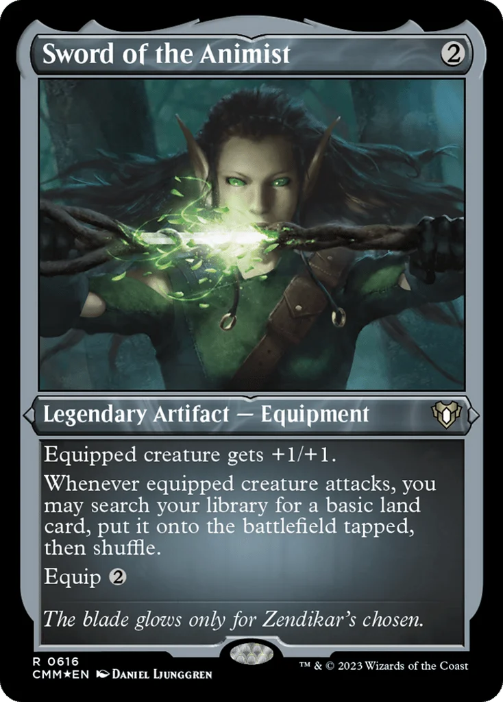 Sword of the Animist · Commander Masters
