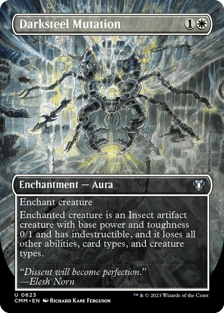 Darksteel Mutation · Commander Masters