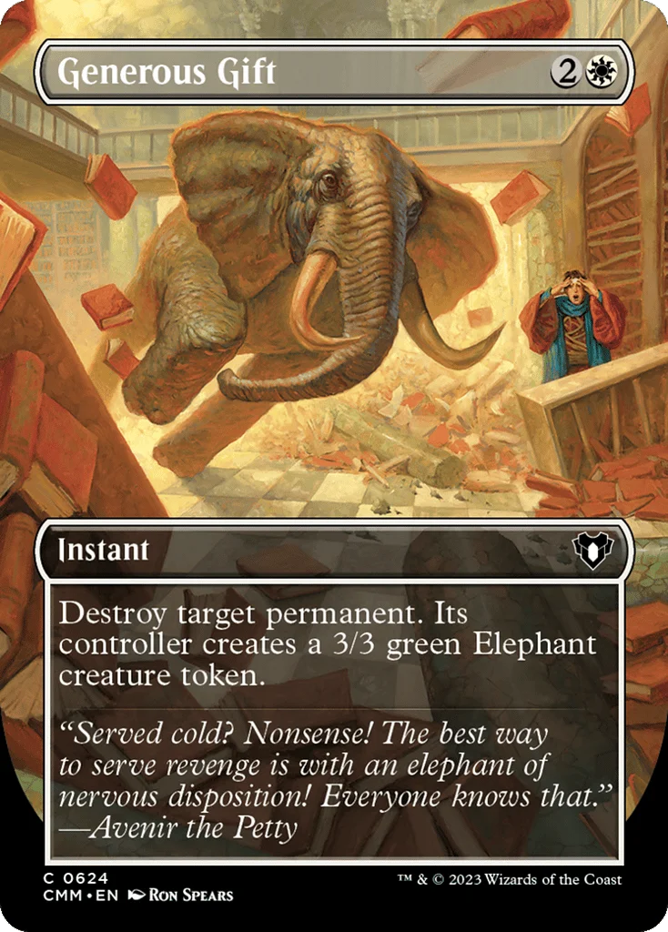 Generous Gift · Commander Masters