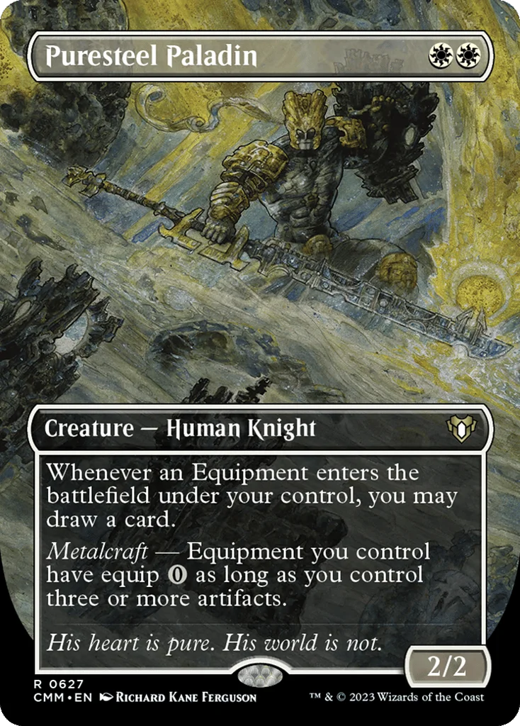 Puresteel Paladin · Commander Masters