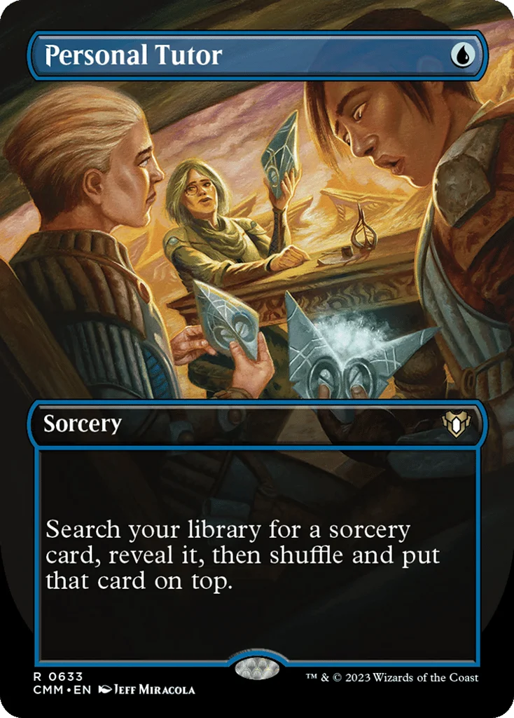 Personal Tutor · Commander Masters