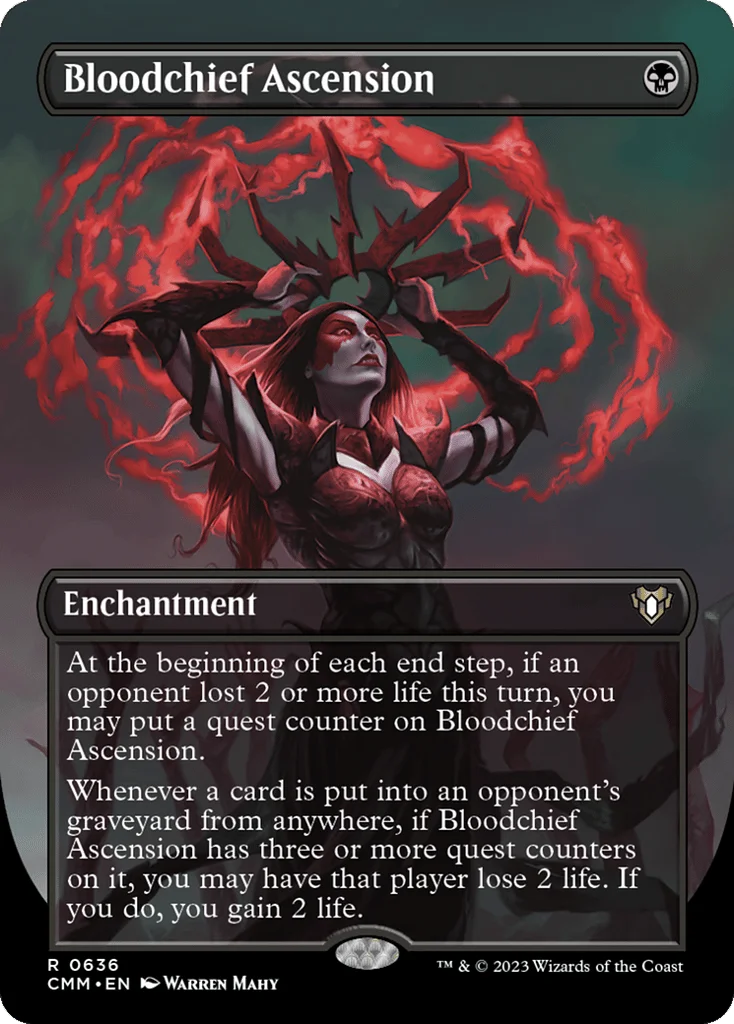 Bloodchief Ascension · Commander Masters