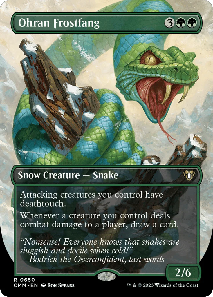 Ohran Frostfang · Commander Masters