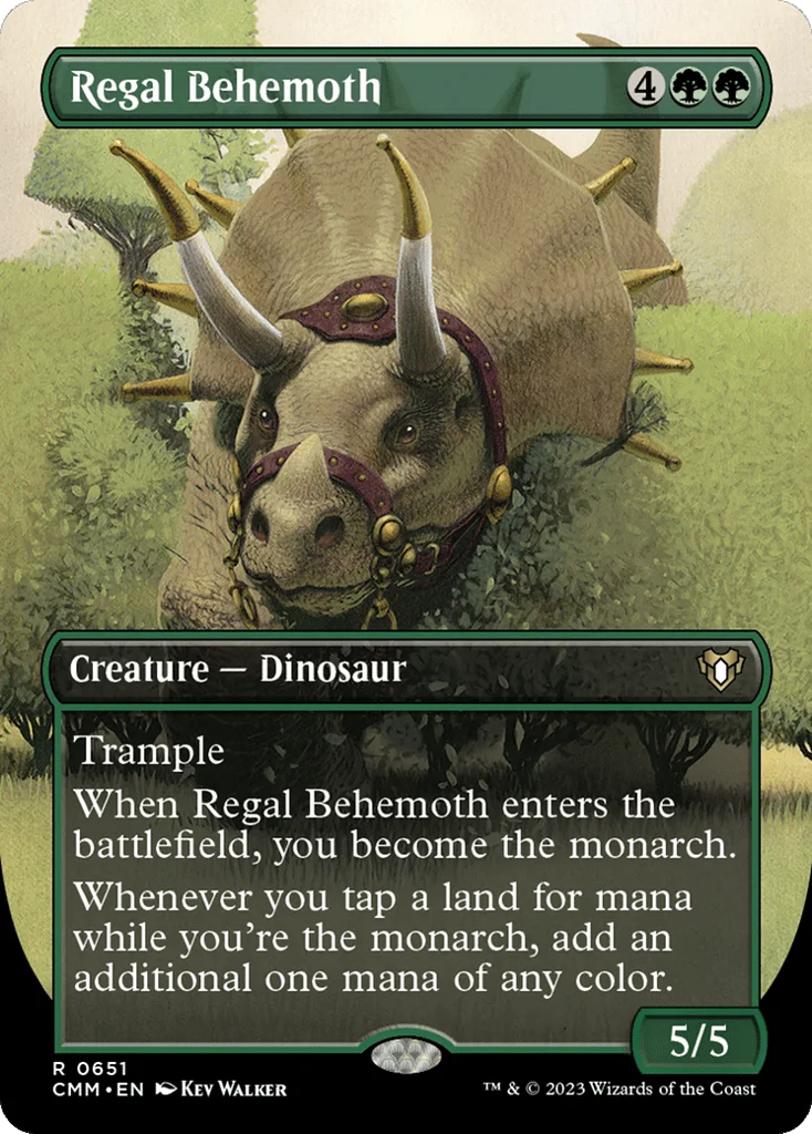 Regal Behemoth · Commander Masters
