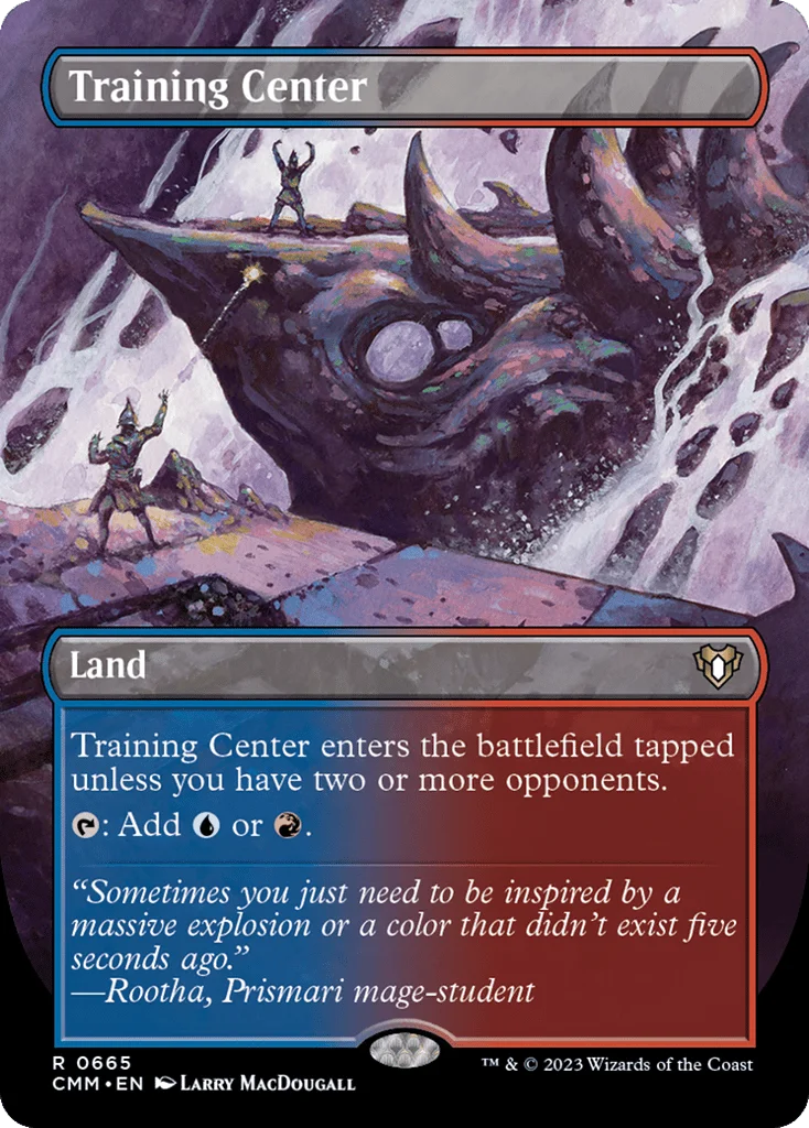 Training Center · Commander Masters
