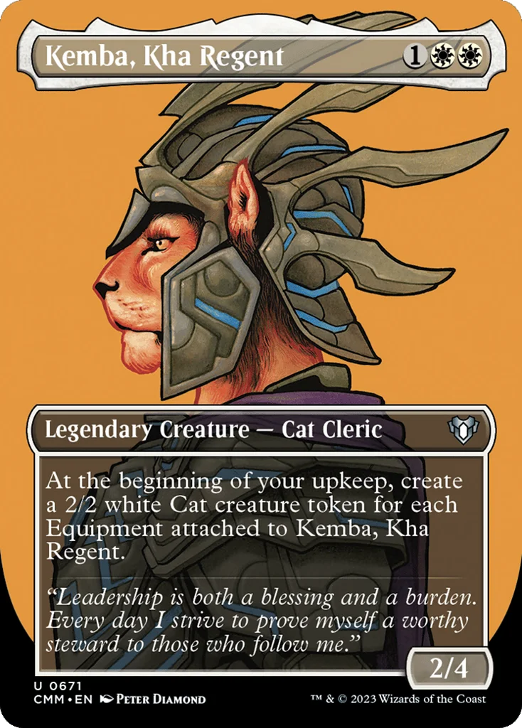 Kemba, Kha Regent · Commander Masters