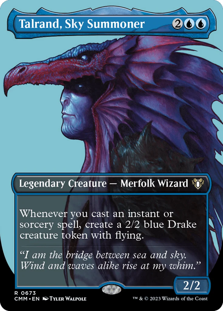 Talrand, Sky Summoner · Commander Masters