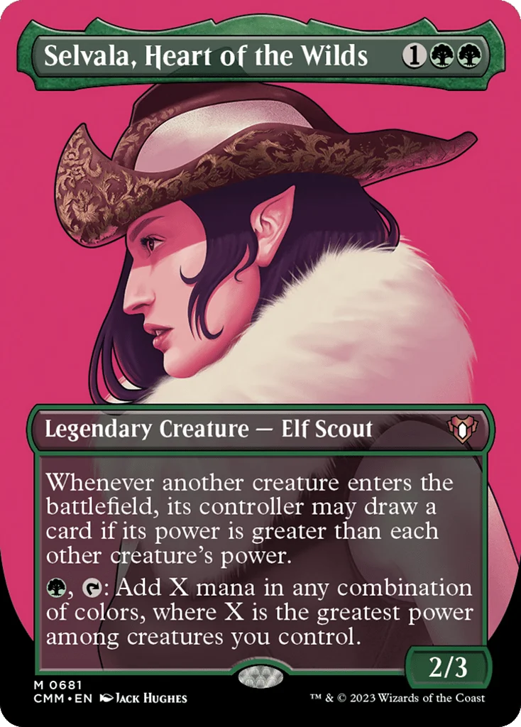 Selvala, Heart of the Wilds · Commander Masters